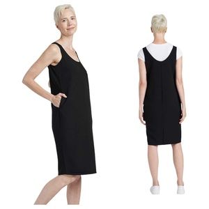 Universal Standard Black Remi Crepe Dress
